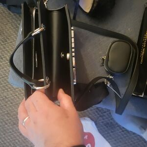 Steve Madden Black Shoulder Bag